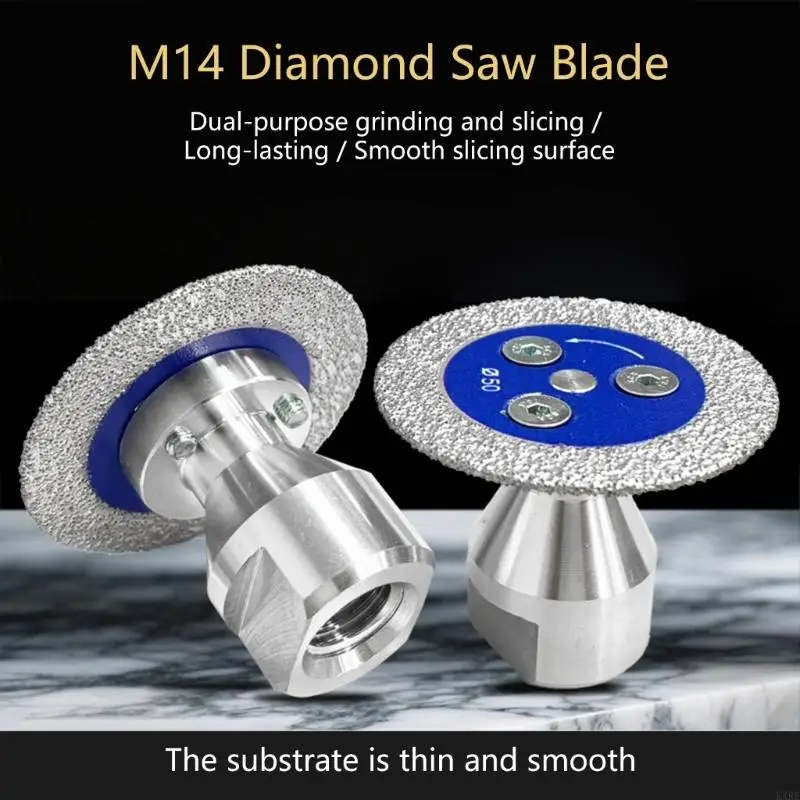 

Руманный диск Disc Disc Diamonds Blade для бетонного мраморного гранита подходит для инструмента M14 kxre