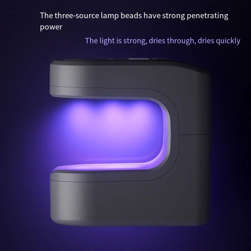 LED UV Gel sèche-ongles manucure polymérisation lumière Salon de ménage capteur automatique Gel vernis séchage rapide Portable bricolage Nail Art accessoires