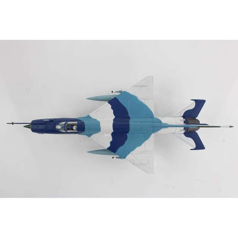 HM دييكاست 1/72 مقياس Mig21 الطائرات المقاتلة MIG-21 القوات الجوية العراقية 9th سرب 1986 سبيكة نموذج طائرة جمع الديكور