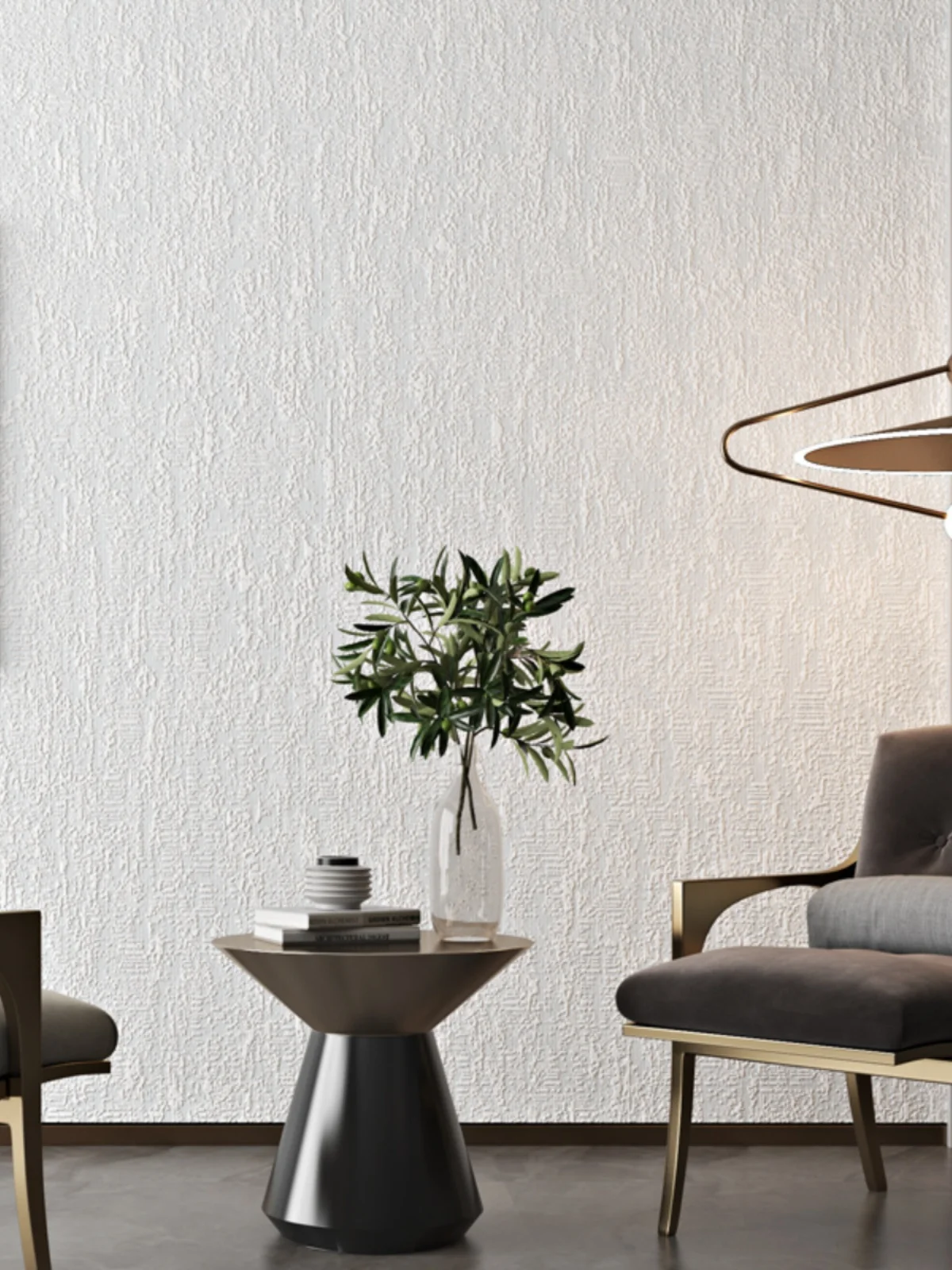 Diatom Mud Effect Wallpaper Modern Simple Living Room Solid Color Wallpaper Full Warm Pure Plain Wallpaper Beige Papel De Pared