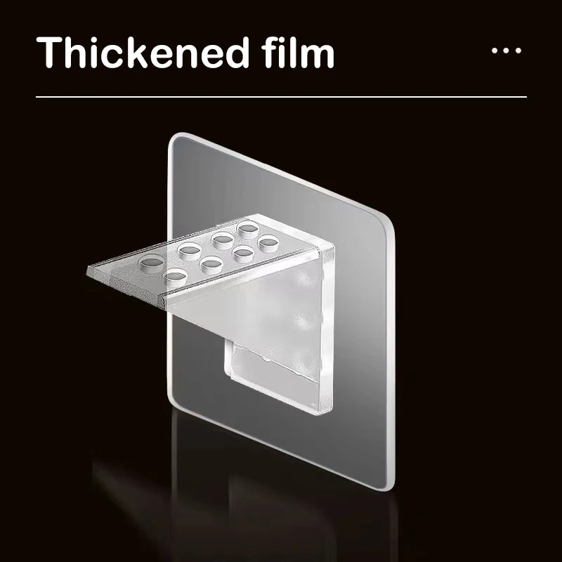 4 pezzi di supporto per ripiano adesivo per cucina camera da letto armadio armadio clip di supporto per mensola appendiabiti da parete supporto per staffa adesiva