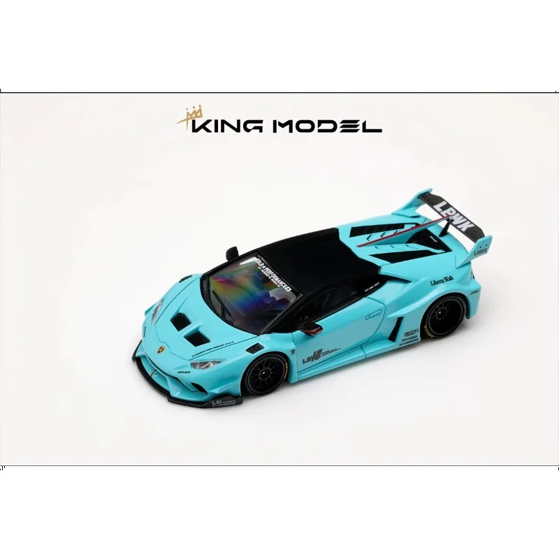 King Model 1/64 Huracan GT LBWK Metalowy Model Auta Zabawka Odlewany Ciśnieniowo Prezent