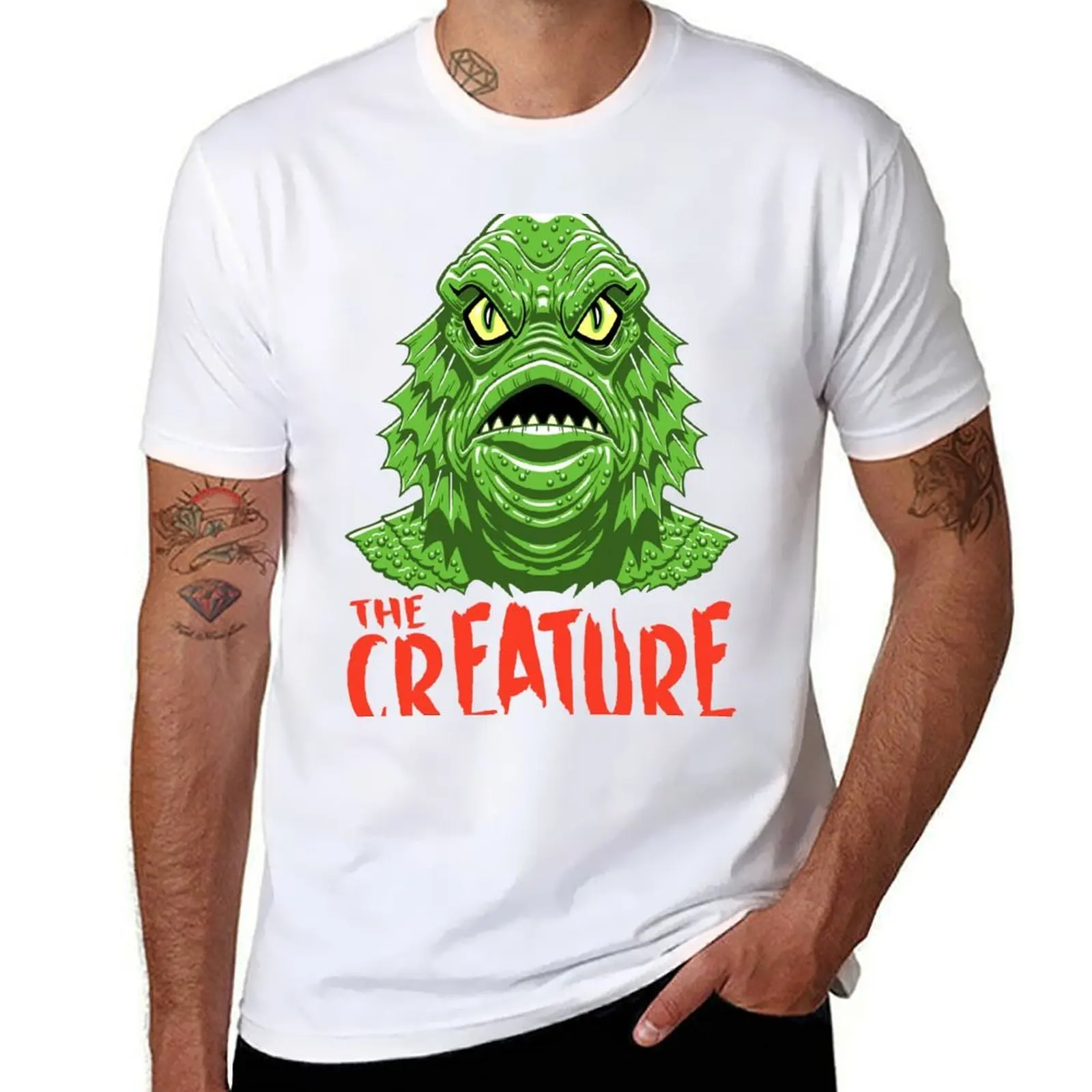 

THE CREATURE MANI-YACK T-Shirt funny t shirts man essential t shirt man tshirt T-shirt