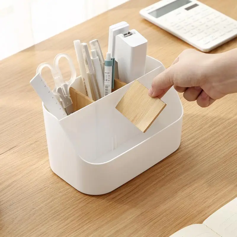 Plastic Multi-grid Desktop Storage Box, Cosmetic Storage Box, Office Organizer, Partition Storage Box For Office And Living Room