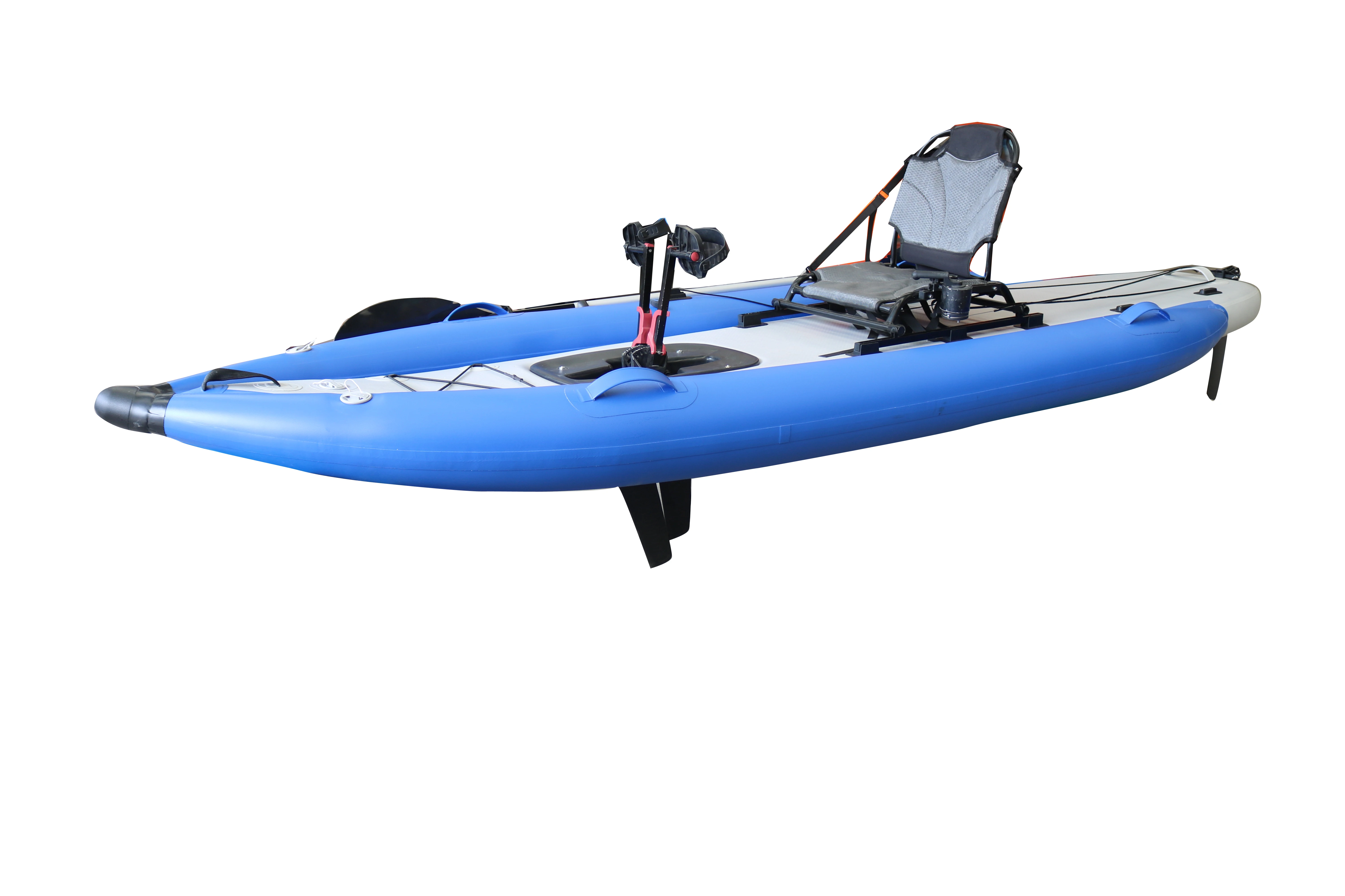 

Inflatable Pedal Kayak 1 Person Sit on Top 12 FT New Design High Quality PVC Material with Rudder System for Sale