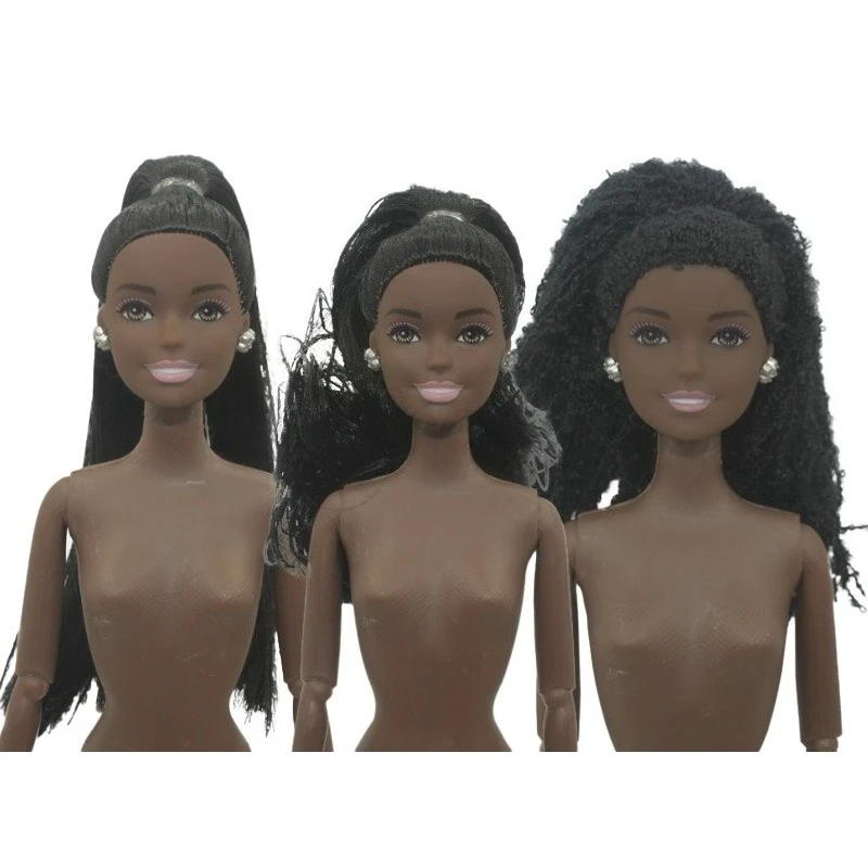 

LX1072 Кукла/черная кожа/с головками тела для 1/6 суставов BJD кукла Игрушка