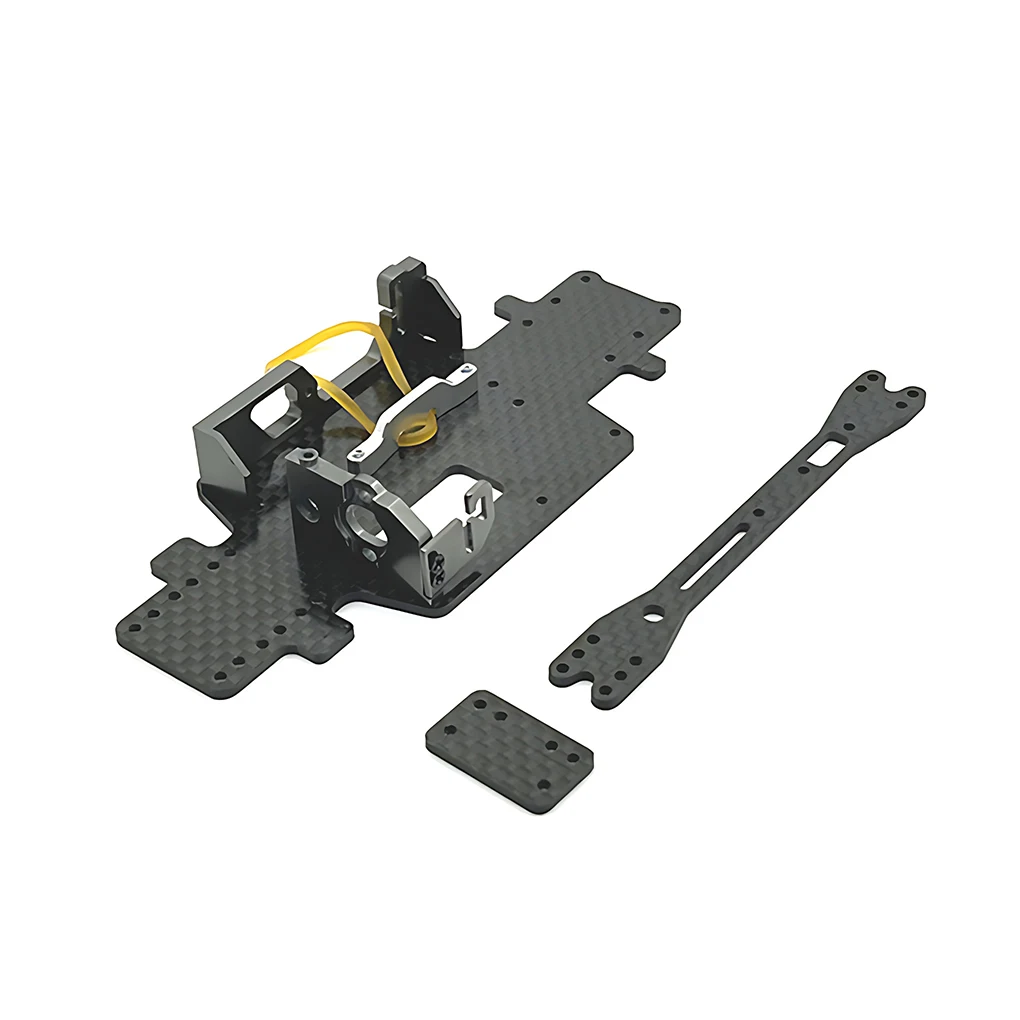 

WLtoys 284131 K969 K979 P929 P939 Upgrade Carbon Fiber Bottom Plate Frame Radio Tray Motor Mount 1:28 RC Car Chassis Armor Kits