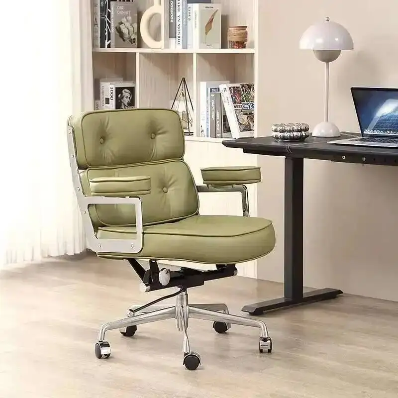 

Lazy Designer Chair Cute Durable Solid Office Comfortable Office Chair Executive Cheap Study Ergonomic Metal Muebles Furniture