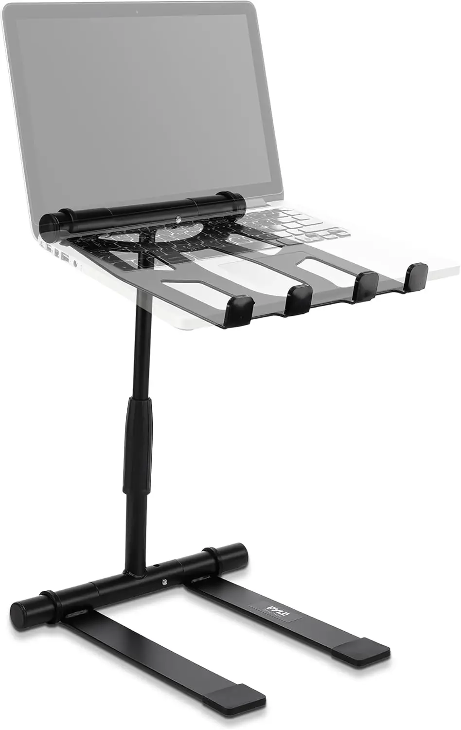 

Pyle Adjustable Height Universal DJ Laptop Stand for Stage, Studio, and Desktop Use