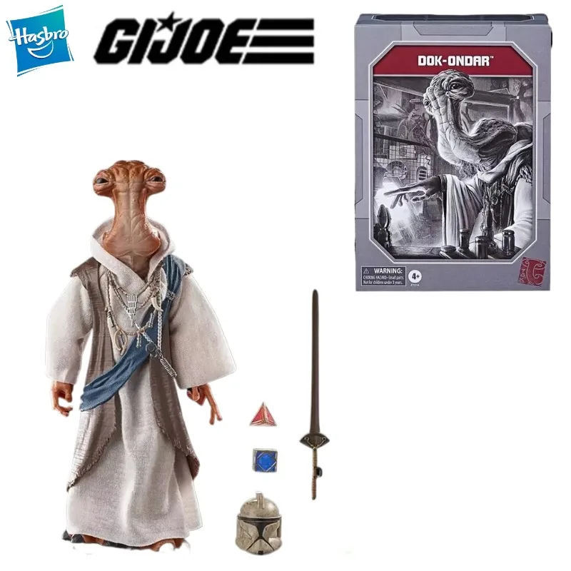 Nowa Oryginalna Figurka Akcji Hasbro Star Wars The Black Series Dok-Ondar Model Zabawka Prezent Urodzinowy Kolekcja