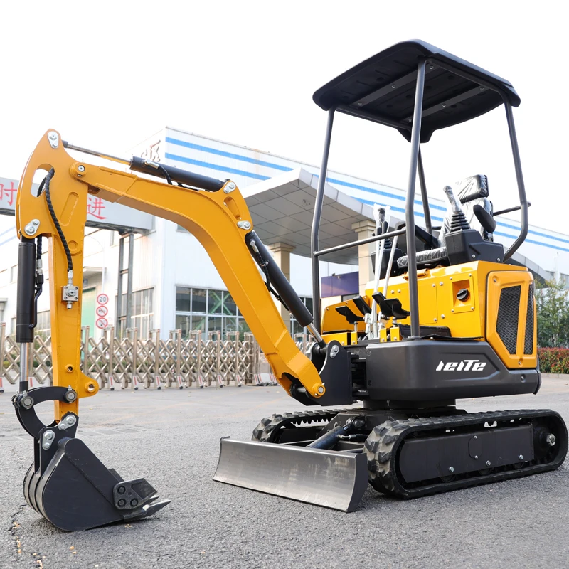 Excavadora EORO 5 personalizable de 2 toneladas a la venta Precios de excavadora pequeña sobre orugas hidráulicas motor Miniexcavadoras de 1 tonelada y 2 toneladas