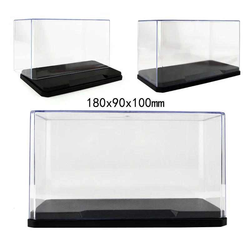 Acrylic Transparent Display Box Building Blocks Model Assemble Dust Cover Figures Toys Protection Showcase Compatible