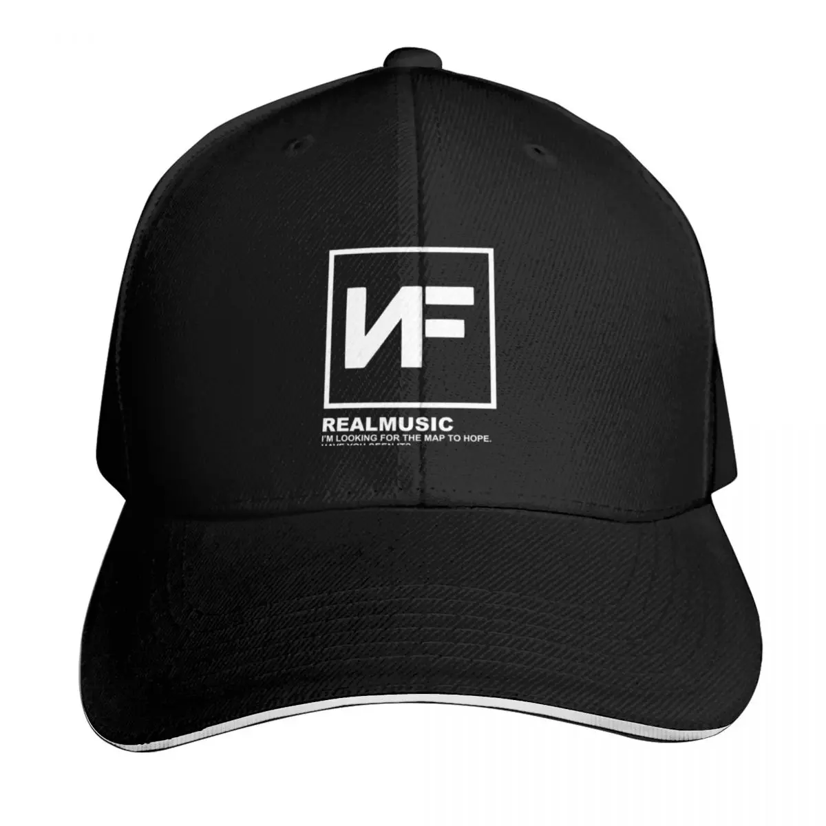 Best Seller Nf Real Music Merchandise Essential T-Shirt Baseball Cap Men Women Casual Summer Sport Sun Cap