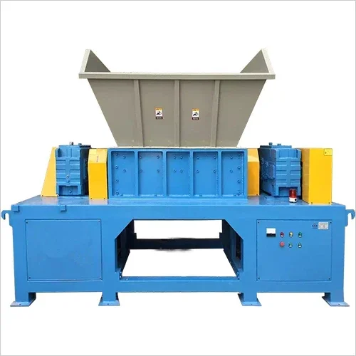 YUgong Double Shaft Scrap Metal Plastic Shredder Production Line Tire Tyre Shredder Machine