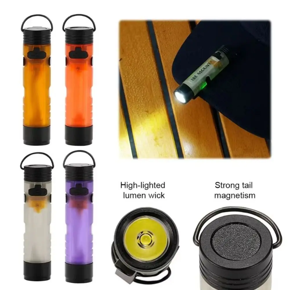 Torcia piccola a LED portatile Mini torcia compatta leggera Torcia tascabile impermeabile ad alta luminosità Avventure notturne