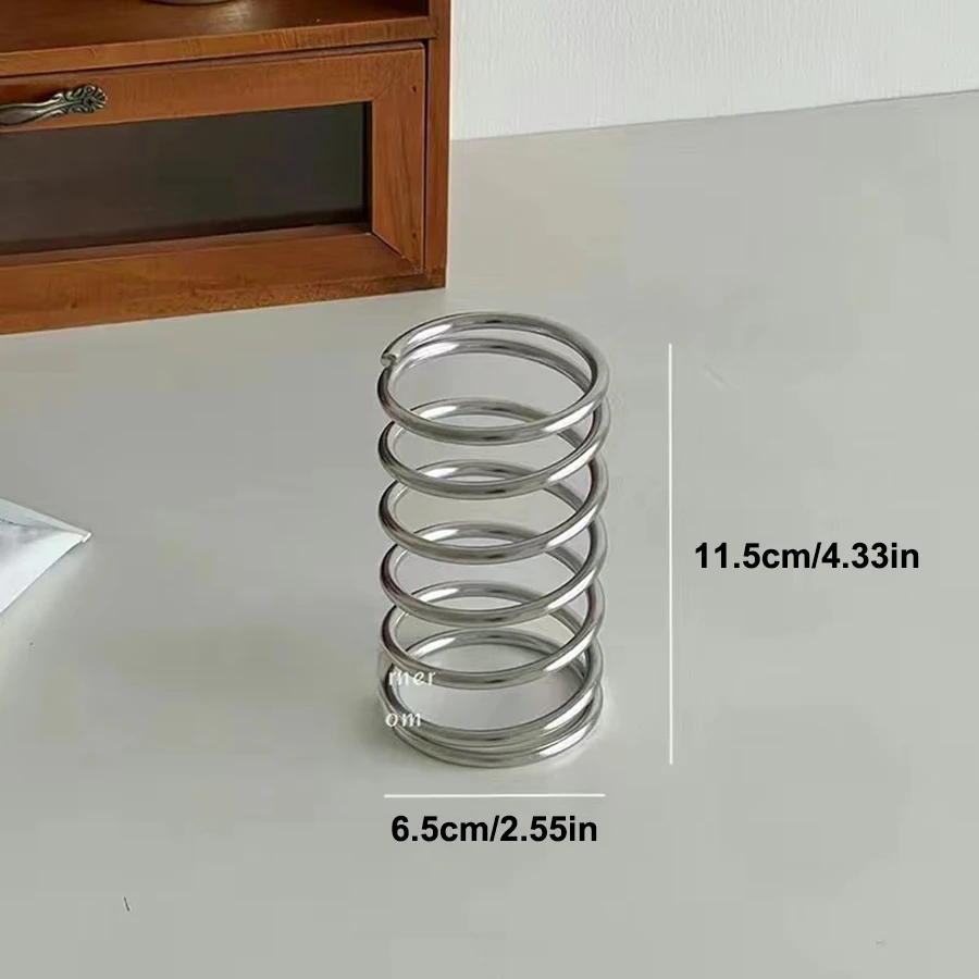 Stainless Steel Toothbrush Holder Bathroom Accessories Tool Toothpaste Makeup Brush Storage Rack Home Decoration Brush Holder
