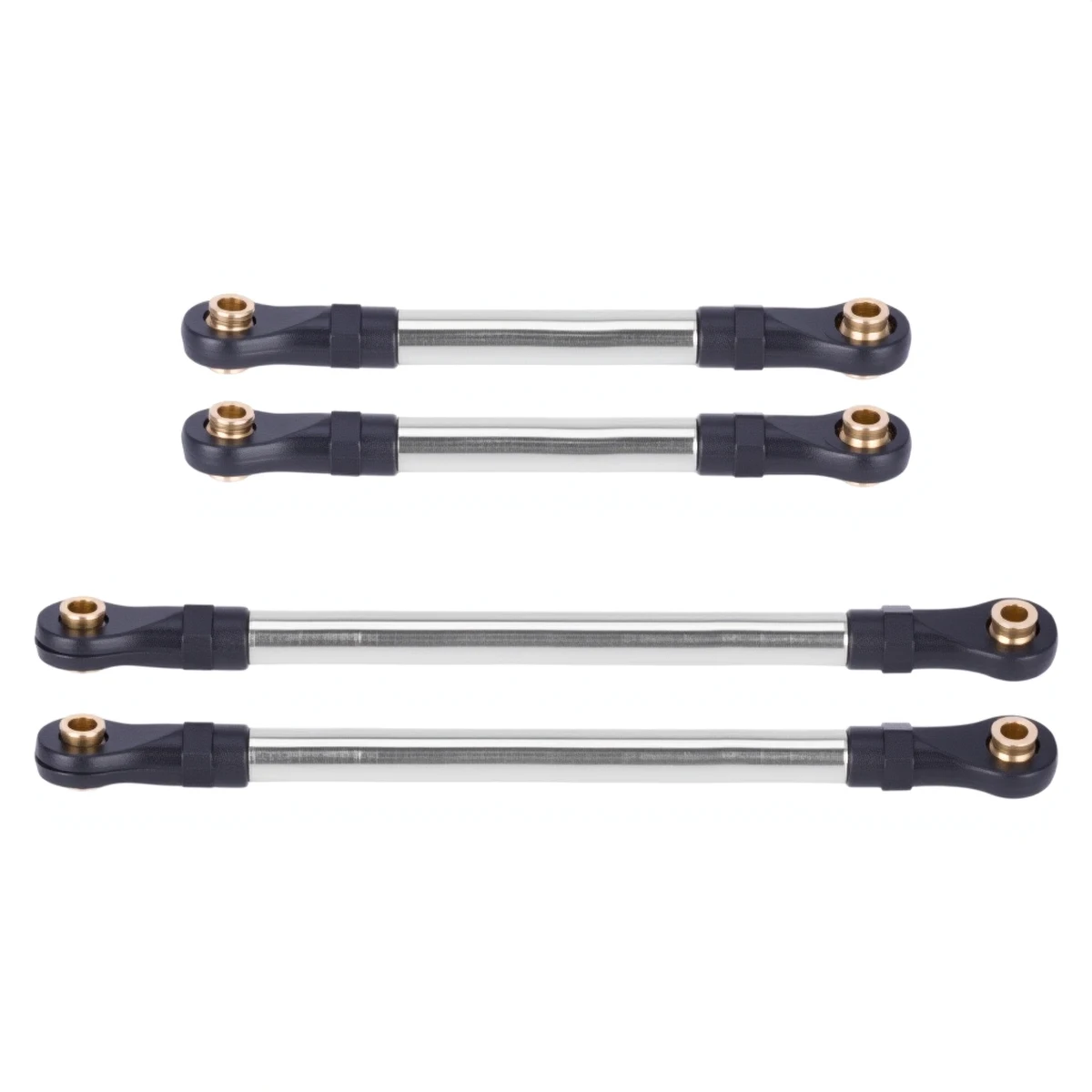 스테인레스 스틸 하이 클리어런스 섀시 링크 및 스티어링 링크 세트 1/18 RC 크롤러 레드캣 어센트-18 업그레이드 부품용