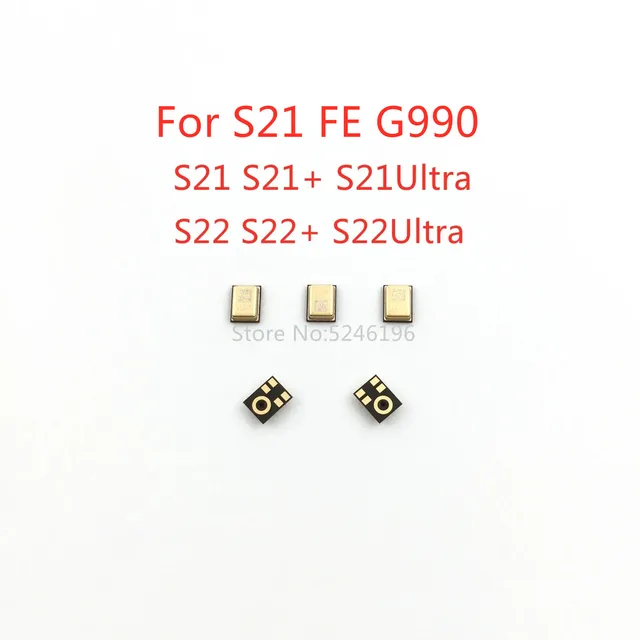 10szt-100szt Mikrofon Wewnętrzny Odbiornik MIC Głośnik Do Samsung Galaxy S21 S21+ S21 Ultra 5G S21FE S22 S22+ S22 Ultra 5G Wymień
