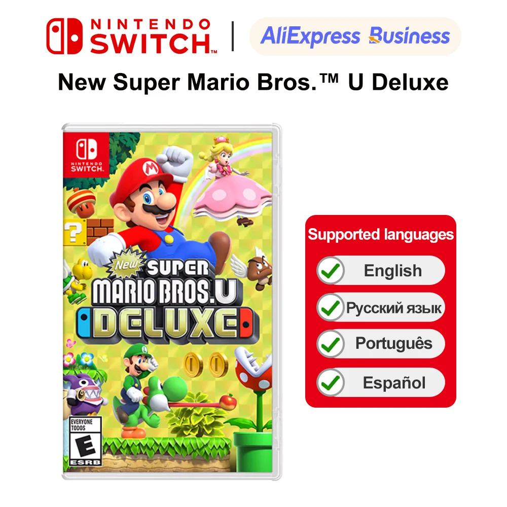 

New Super Mario Bros U Deluxe Nintendo Switch Game Deals 100% Official Original Physical Game Card for Switch OLED Lite