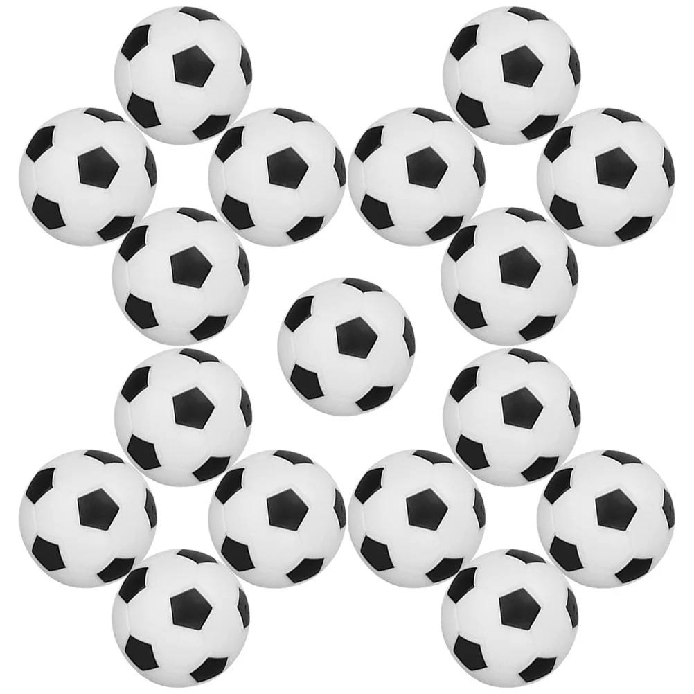 30 pçs mini futebol decoração leve para casa de fadas playground diy acessório pequenos ornamentos de futebol