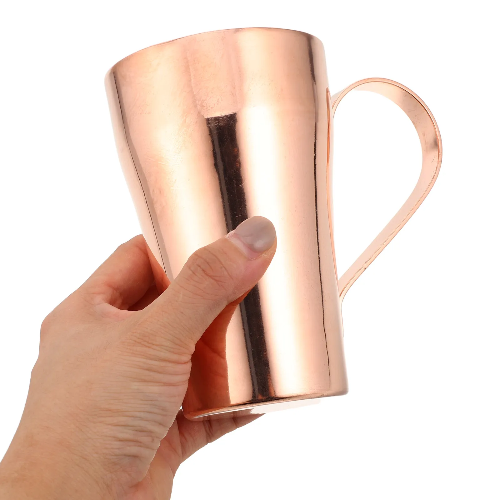 Pure Copper Drinking Cup 400Ml Hand Hammered Ayurvedic Mug Copper Vessel Moscow Gift Moscow Mug