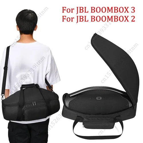 Imagen 1 del producto Estuche de transporte portátil para JBL BOOMBOX 3, bolsa de almacenamiento para altavoz Bluetooth inalámbrico, bolsas de hombro, caja de protección para JBL BOOMBOX 2