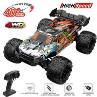 1:16 4WD RC Car Off Road Monster Truck High Speed 40Km/H With LED Light 2.4G Remote Control Cars For Adults And Kid RC Cars Toys