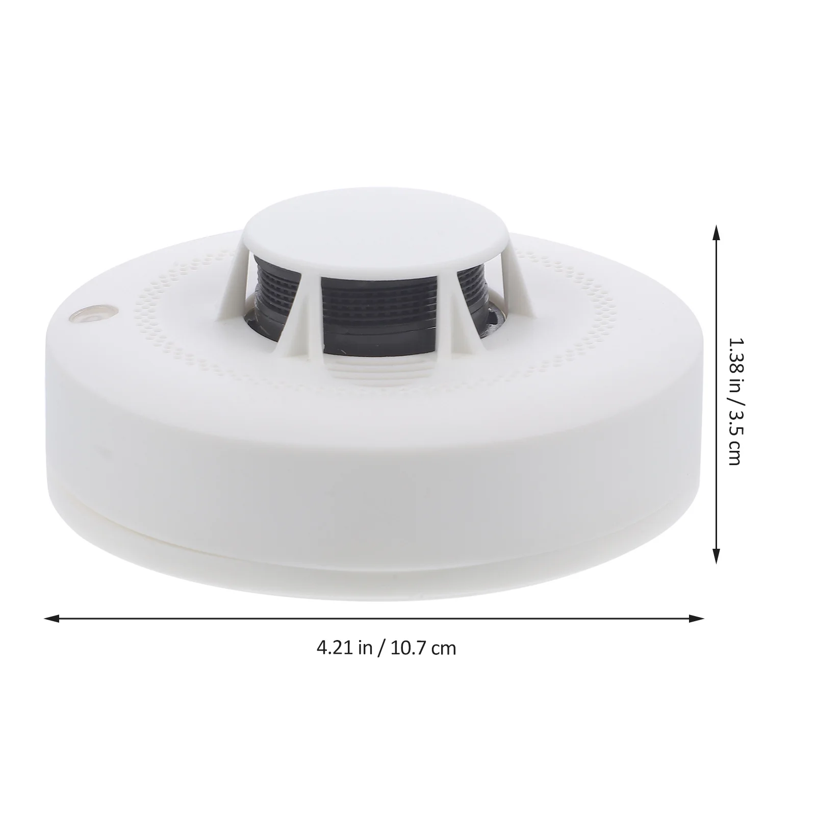 Smoke Alarm Photoelectric Sensor 85Db Loud Sound With Red Led For Home Hotel Office Safety Independent Fire Warning