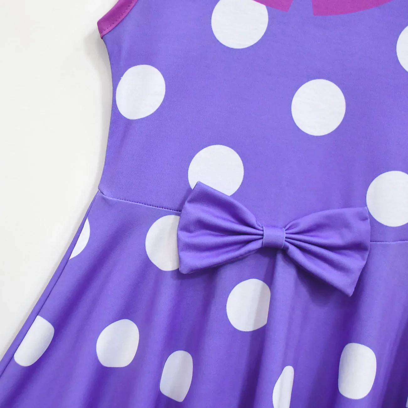 Vestido sem mangas para meninas, Vestidos de princesa flor dos desenhos animados, Fantasia Cosplay infantil para crianças, Inside Out Joy