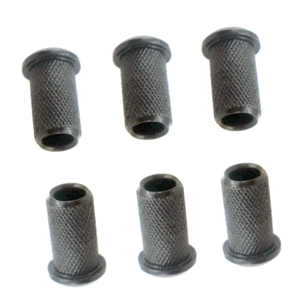 Metal Electric String Ferrule Set Durable Guitar Parts String Mounting Bushings for Bass and Electric Guitar Restoration