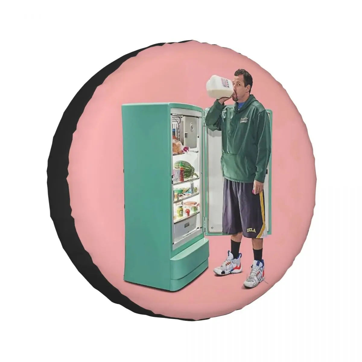 

Custom Adam Sandler Spare Tire Cover for Car Mitsubishi 4x4 Wheel Protector Covers 14" 15" 16" 17" Inch
