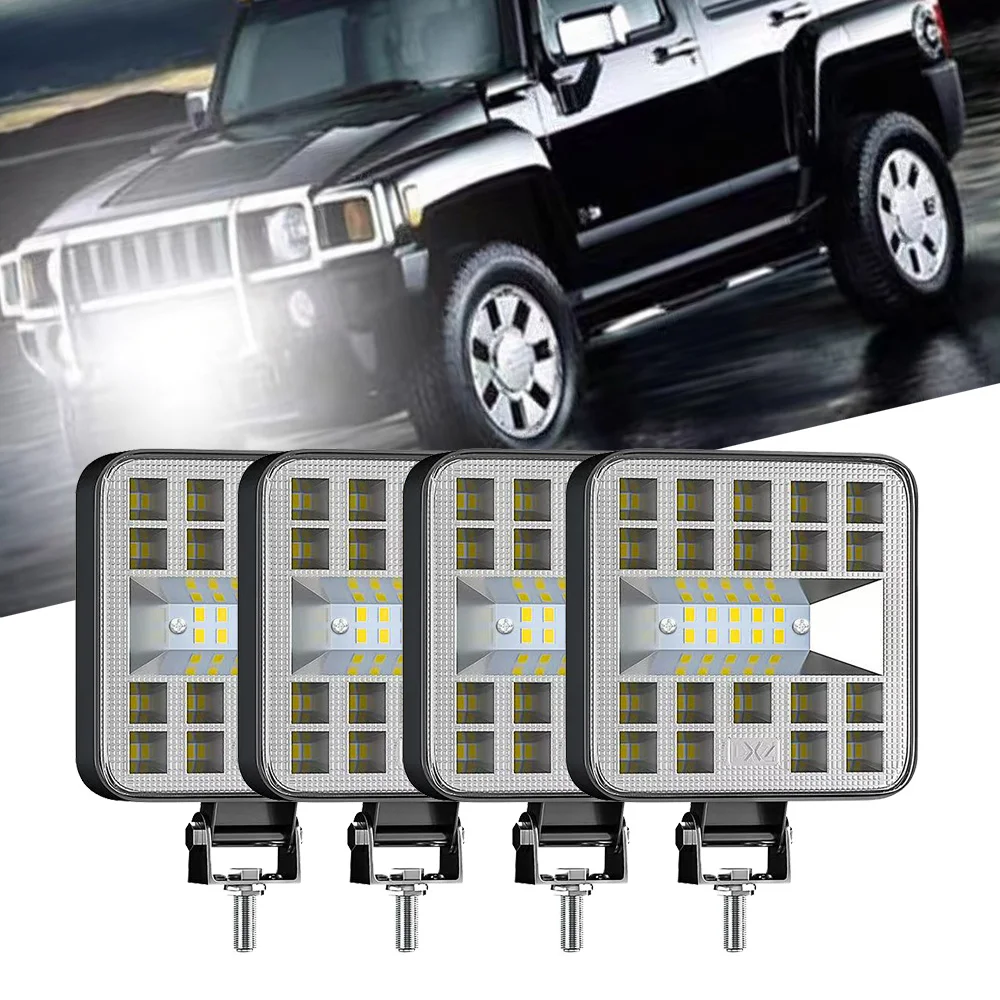 

Super Bright LED Work Car Light 24v led Light Waterproof Auxbeam for TruckJeep Car Accessories LED Light Bar for 4x4 Trucks