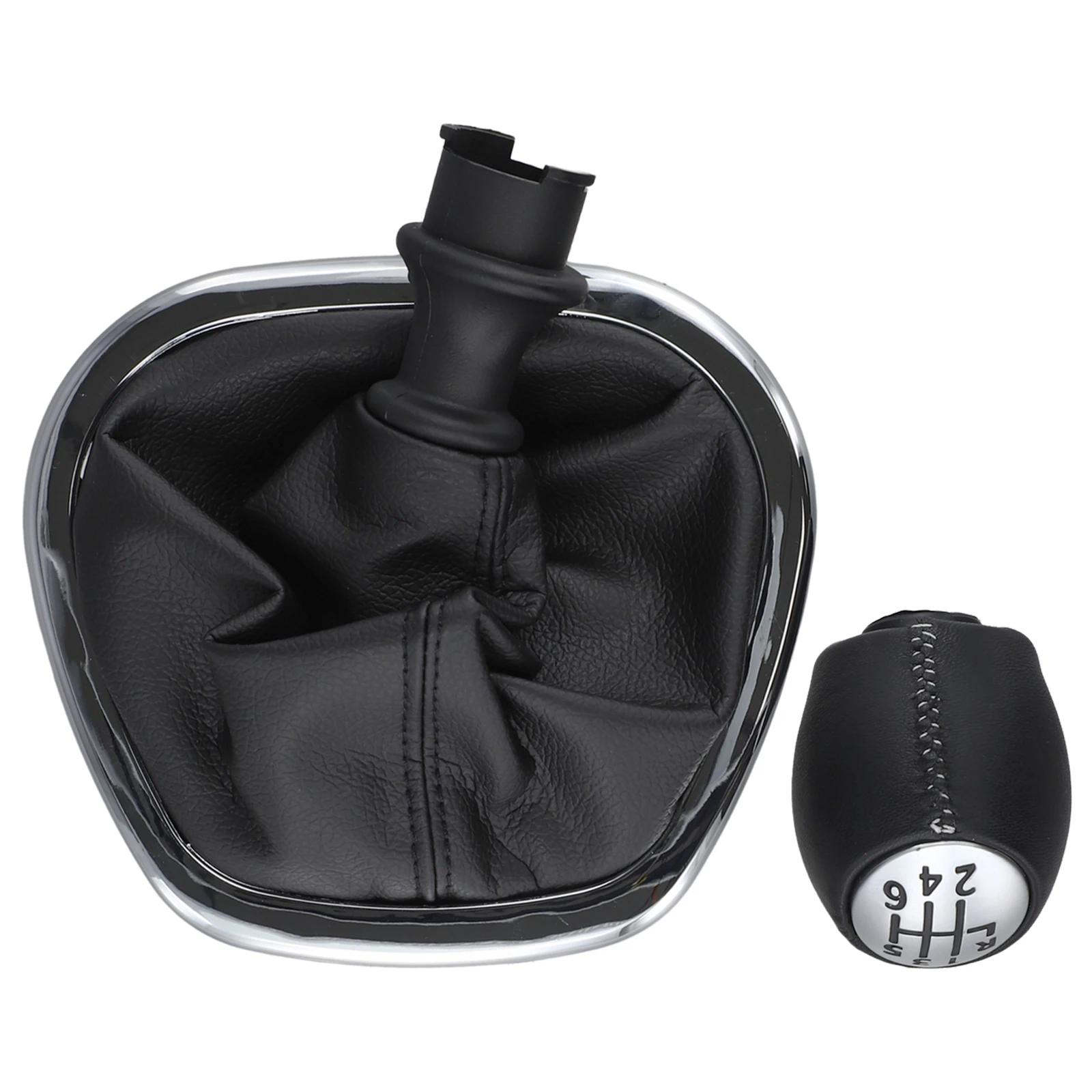 Leather Gear Shift Gear Shift Cover Comfortable Grip Easy Installation Long-lasting Use Premium Leather Material