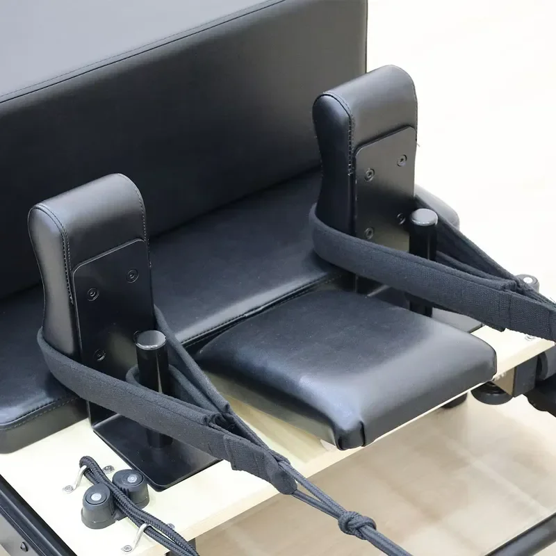 for New Designed Adjustable Legs Aluminum Folding Pilates Reformer Machine for Hotel Gym