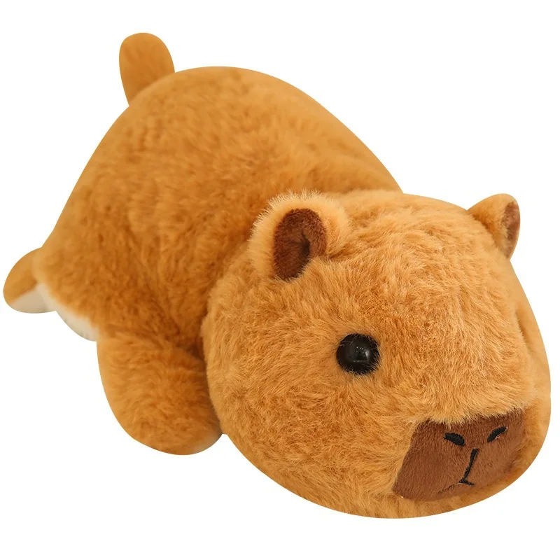 Flip Capybara Plüschtier Doppelseitige Kawaii Tiere Katze Plüschpuppe 2-in-1 Flip Change Katze Capibara Weiche Kissen Geburtstagsgeschenk
