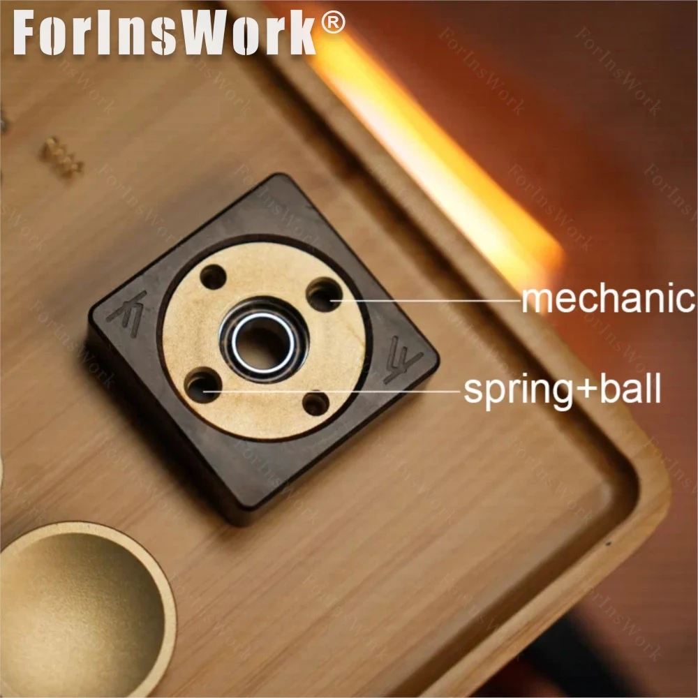 GDEDC FANG WU Mechanical Spinner Rotator Hand Spinner Antistres Toys
