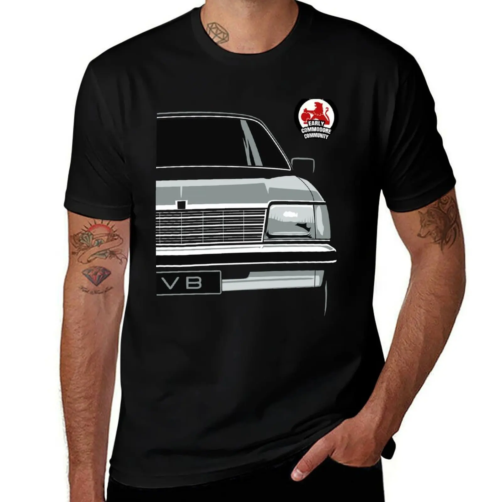 

VB ECC T-Shirt blacks cotton graphic tees man t shirt mens graphic t-shirts anime
