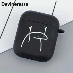 Rock And Roll Matchstick Men Protective Case For Wireless Headset For Airpods 1/2 Case Airpods3 Airpods Pro Generation Tpu Case