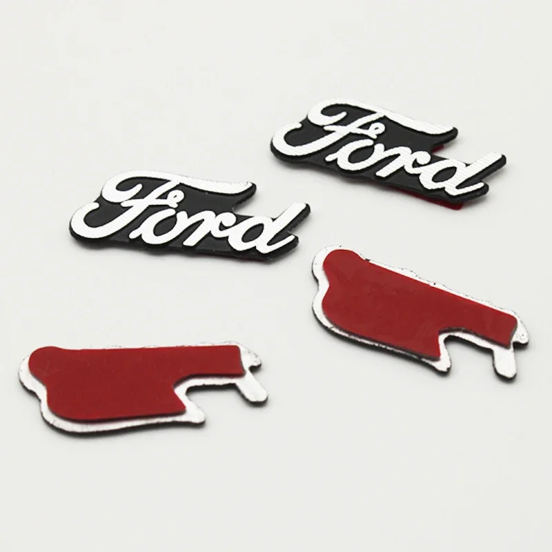 

For Ford Fiesta Mondeo Fusion Explorer Escape Shelby Edge Car Audio Decorate 3D Aluminum Emblem Badge Sticker Decal Accessories