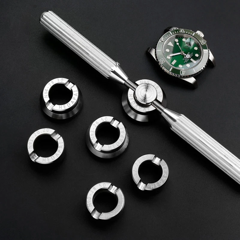 Watch Repair tool For Rolex&Tuder - Oyster Style waterproof watch screw back case opener # 5537 watch Table repair tools
