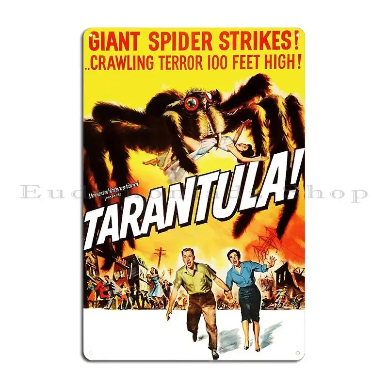 Tarantula Metal Plaque Poster Mural Customize Kitchen Party Retro Tin Sign Poster