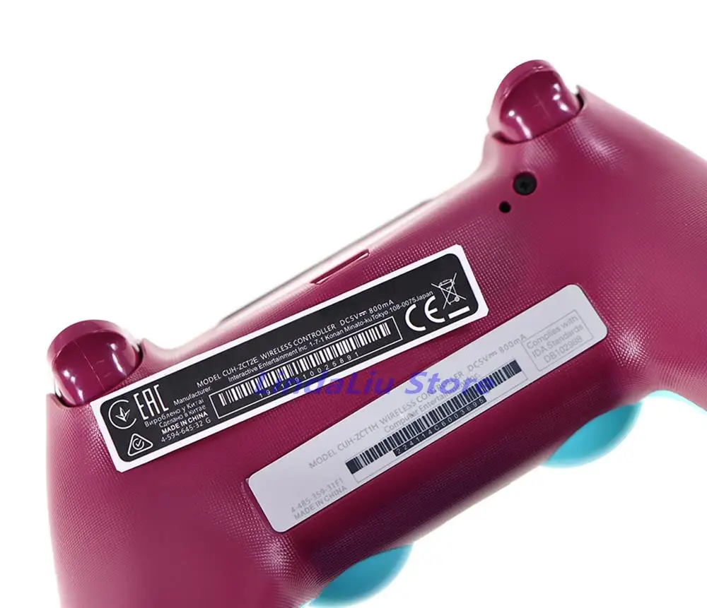 5 قطعة الإسكان شل سليم الأسود عودة التسمية ملصق ل PS4 إصلاح أجزاء ل PS4 تحكم التسمية عودة المقرب التسمية