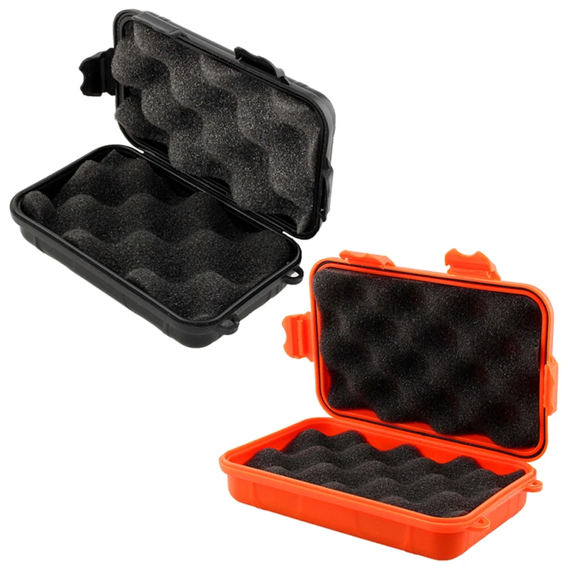 Outdoor Waterproof Survival Sealed Box Dustproof Shockproof Plastic EDC Tools Storage Container Case Holder Fishing Tackle Box