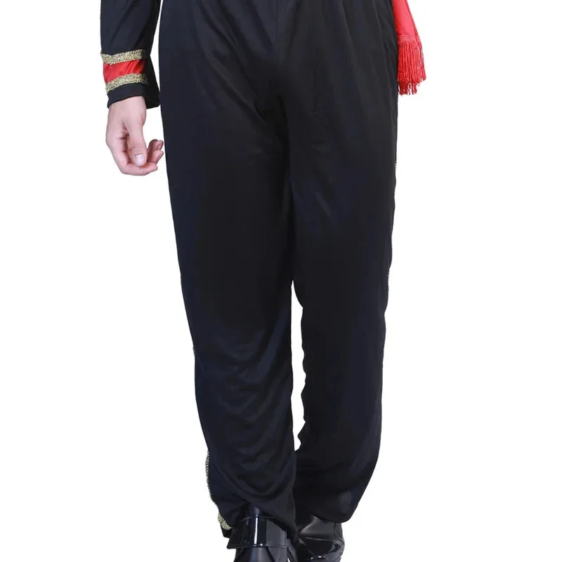 رجل زي هالوين زي للكبار المكسيكي زي مارياشي حفلة مجموعة ماتادور الرجال تأثيري كرنفال تأثيري OQ7892