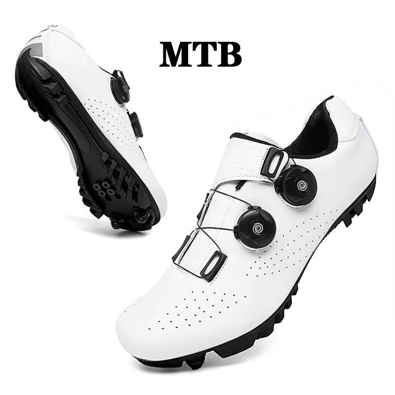 Fietsen Sneaker MTB Heren Sport Racefiets Laarzen Platte Racing Speed Sneakers Trail Mountainbike Schoeisel Spd Pedaal Fietsschoenen