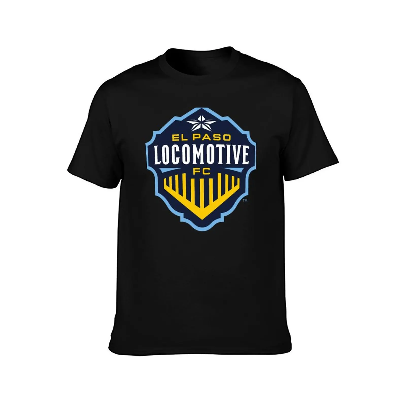 El Paso Locomotive FC T-Shirt Summer Casual Cotton Tee Oversized Streetwear Tops Vintage Graphic Print Unisex Men Women