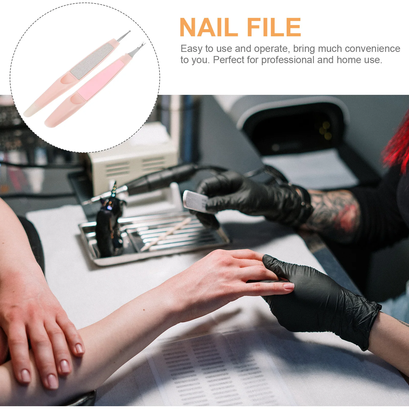 1 مجموعة مسمار أدوات الرسم إهاب انتهازي المتقلب قبضة مريحة المحمولة مانيكير اكسسوارات هدية إهاب مسمار مثقاب الخشب #1