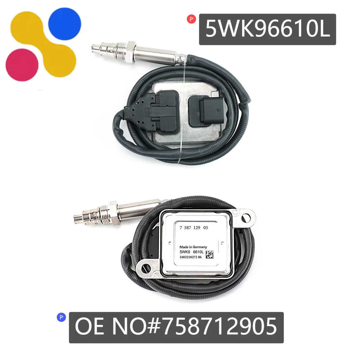 

NOx Sensor For 12V BMW 758712905 5WK96610L High Performance Nitrogen Oxide Sensor 5WK9 6610L Auto Sensors Car Spare Parts