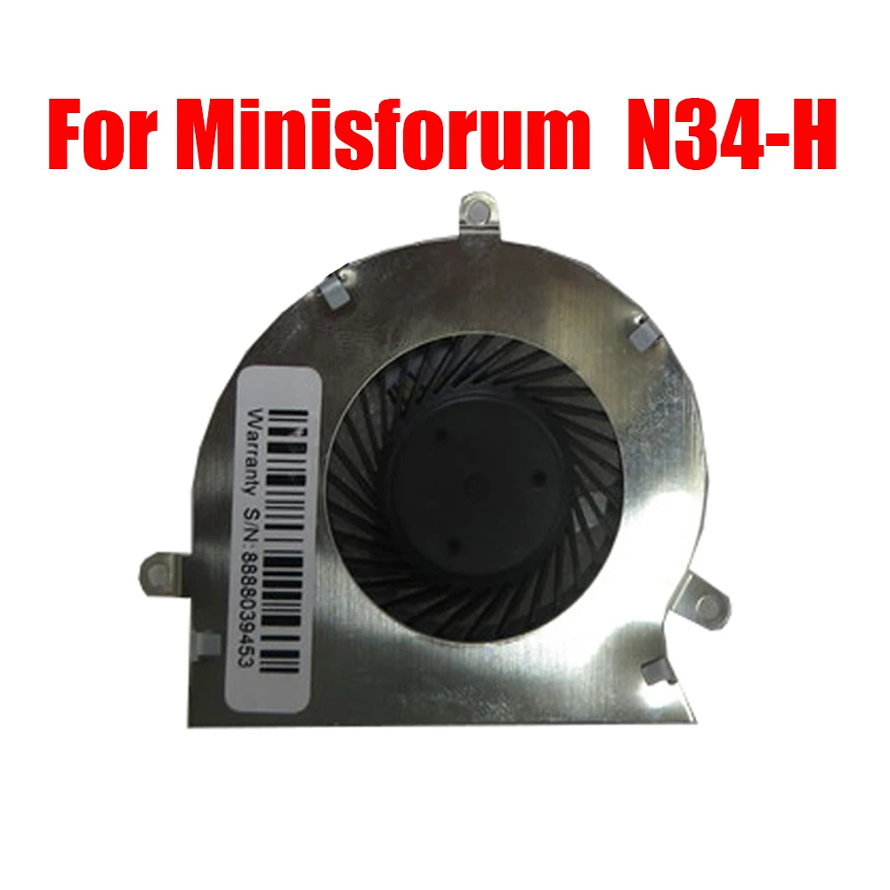 

Replacement MINI PC Fan For Minisforum N34-H DC5V 0.35A 4PIN New