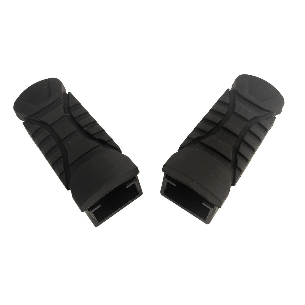 Motorcycle Rear Footpeg Plate Passenger Footrest Rubber For BMW R1200GS R 1200GS R1250GS R 1250GS Adventure S1000XR 2013-2023